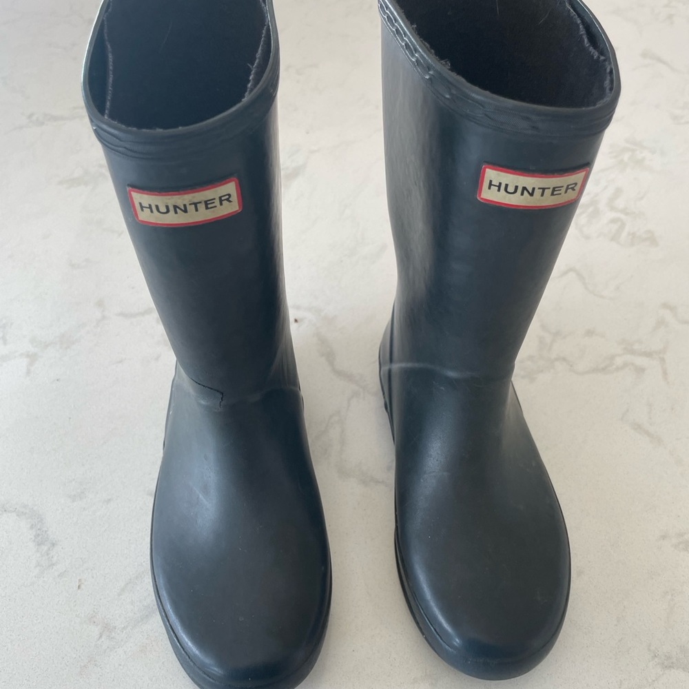 Black Hunter Boots - size 12